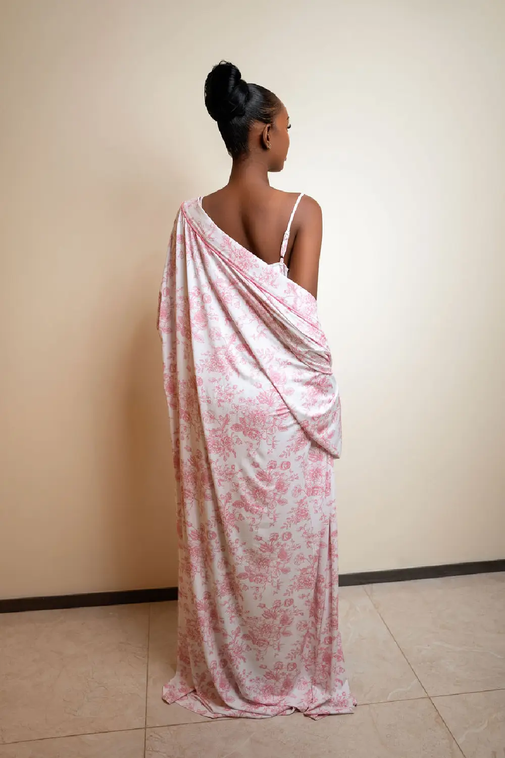 Cozy Robes- Pink and white - Image 8